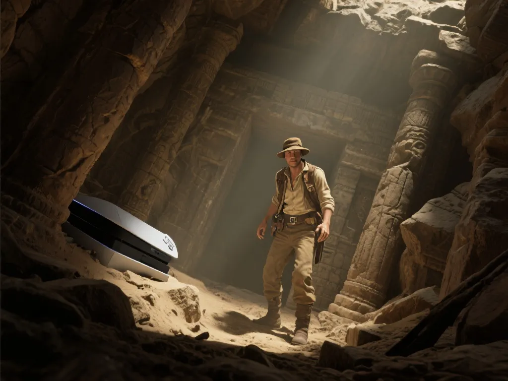 《夺宝奇兵》PS5 Pro性能揭秘：光追加持，畅享4K／60帧！