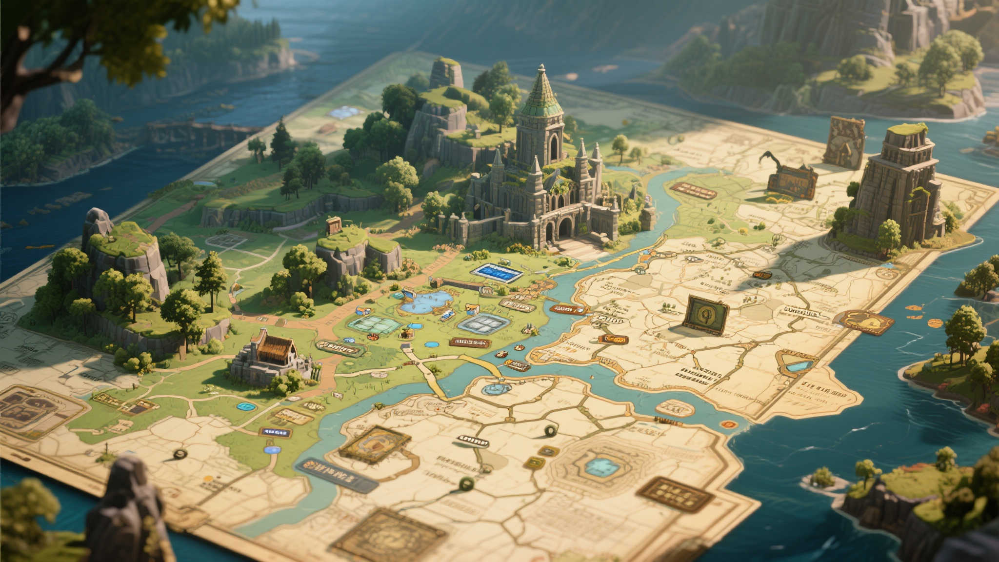 真实地图何在？玩家感叹‘真正沉浸体验’渐行渐远