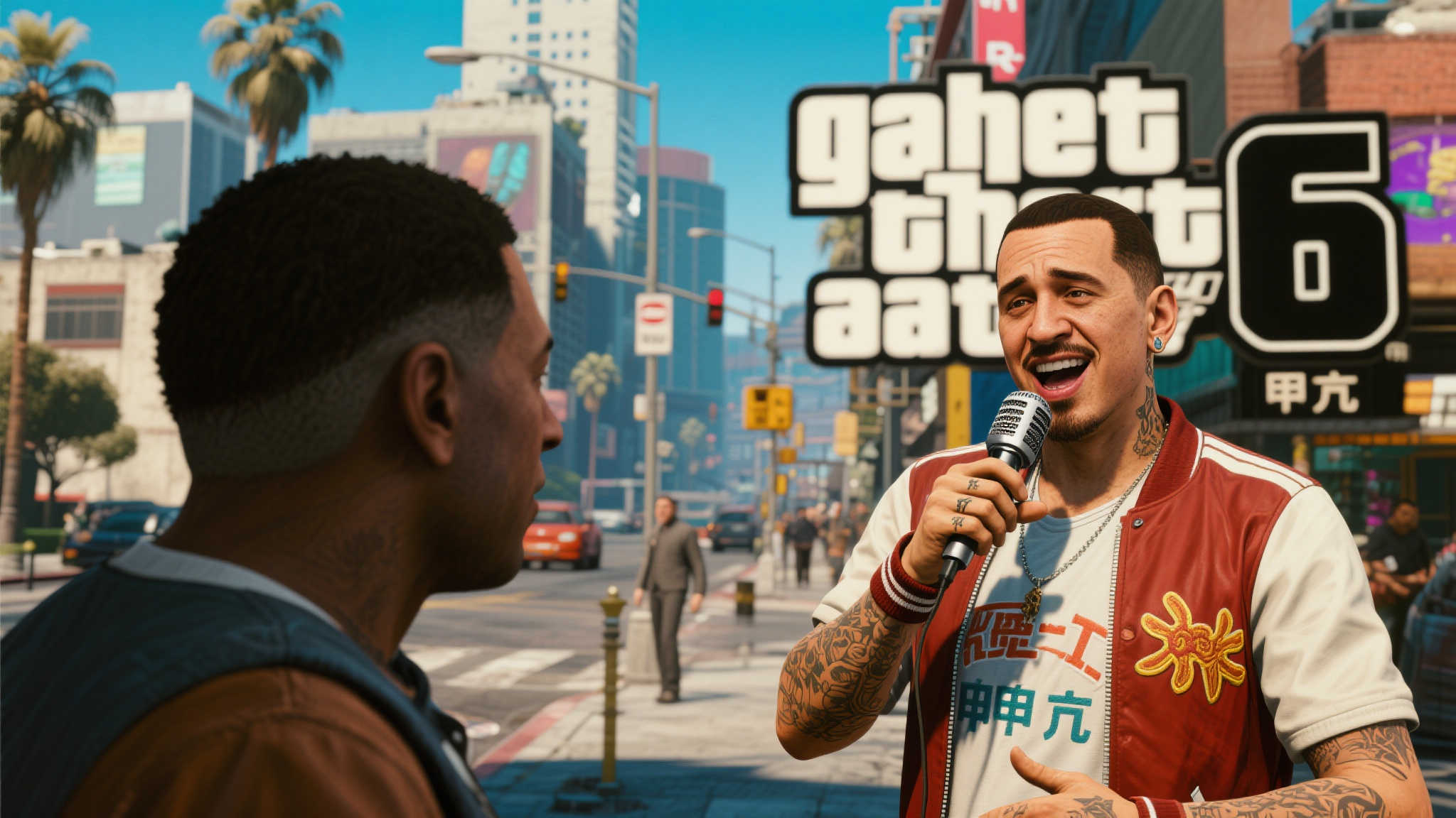 甲亢哥惊喜发现《GTA6》中有自己名字，未来或与R星联手？